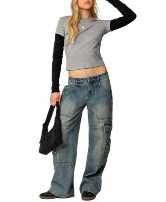 Lucine Layered Long Sleeve T Shirt