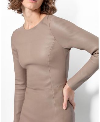 Mrs Smith Stretch Leather Dress