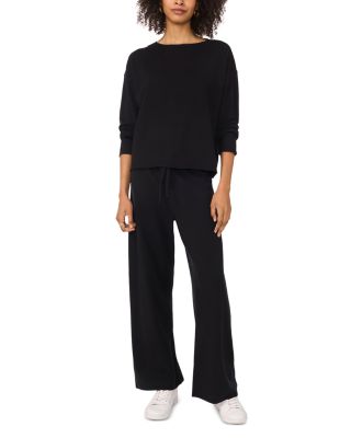 Wide Leg Drawstring Sweatpants