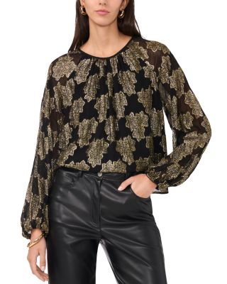 VINCE CAMUTO - Printed Blouse