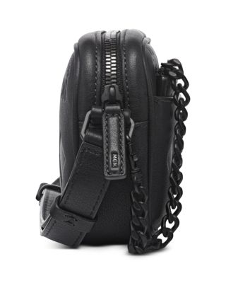 Aren Maxi Monogram Leather Crossbody