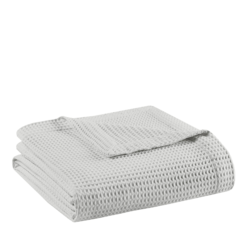 Beautyrest Waffle Weave Blanket, King In Gray
