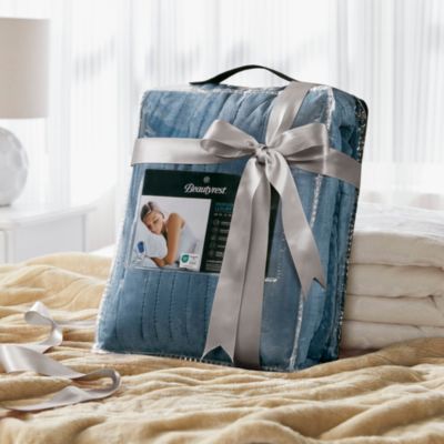 Heated Microlight to Berber Throw, 60" x 70"