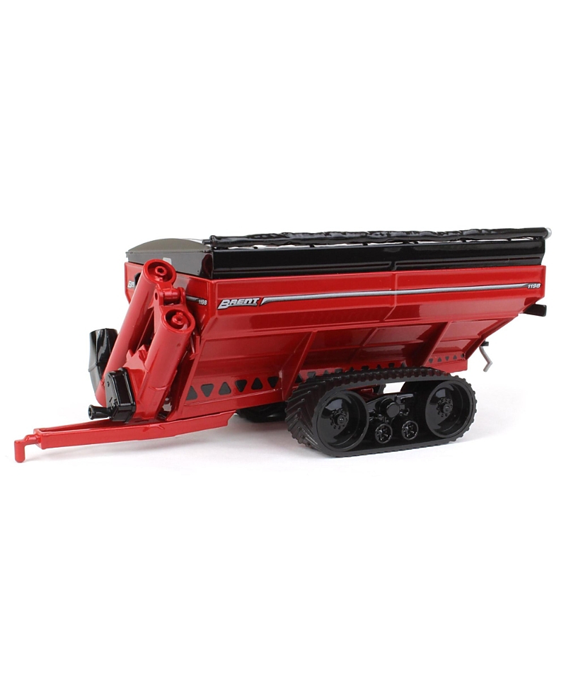 Spec Cast 1/64 Brent Avalanche Red Grain Cart On Tracks 14 - Ages 5-7