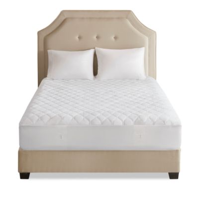 Beautyrest - Heated Microfiber Mattress Pad with 3M Scotchgard, Twin