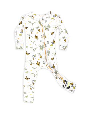 Unisex Monarch Butterfly Bamboo Convertible Footie - Baby