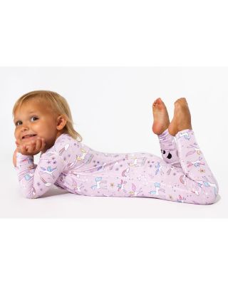 Girls' Enchanted Unicorn Convertible Footie - Baby