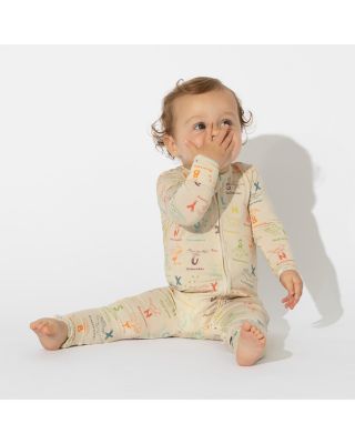 Unisex Dino ABC Convertible Footie - Baby