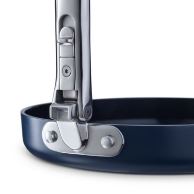 Space Saving 3-Piece Essential Cookware Set with Folding Handles