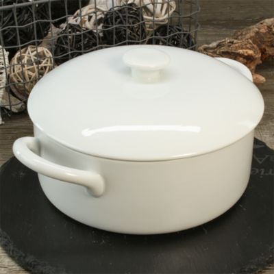 Taos Round 72 oz. Covered Casserole Dish with Handles