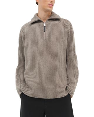 SIMKHAI - Henry Raglan Half Zip Sweater