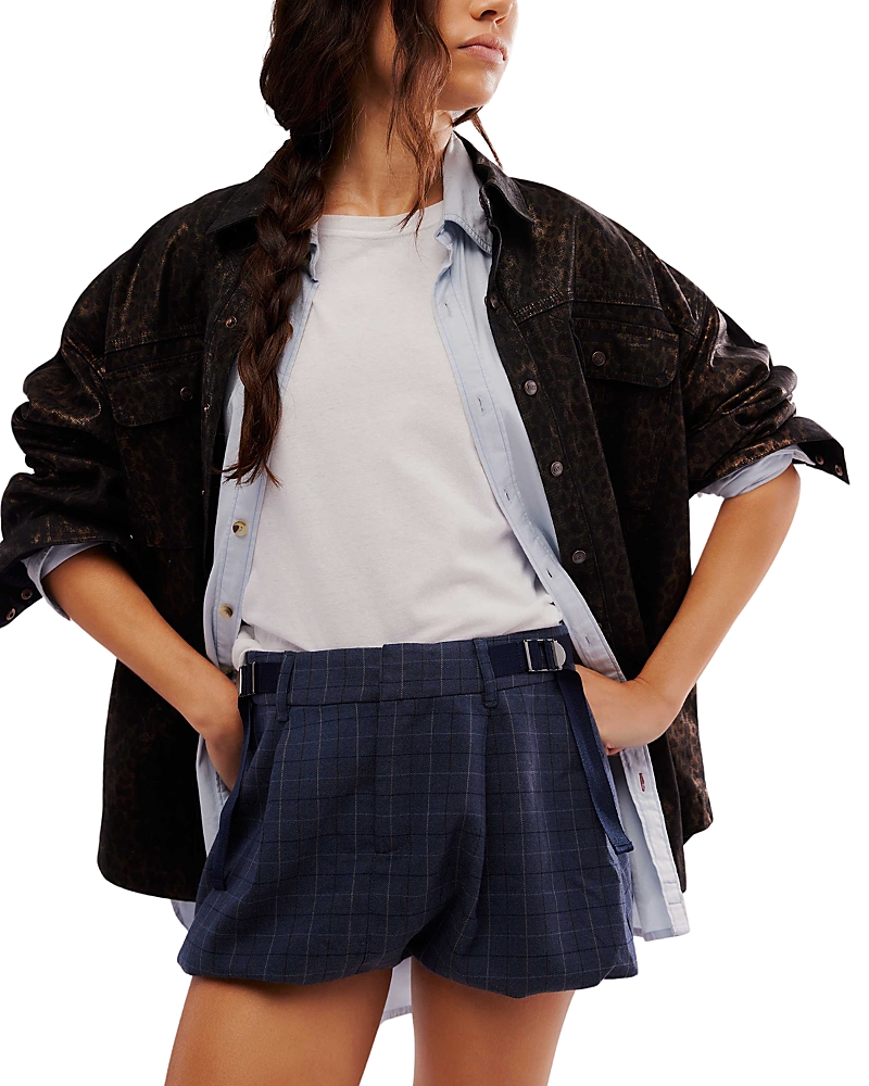 Shop Free People Saturn Bubble Mini Skirt In Original Combo