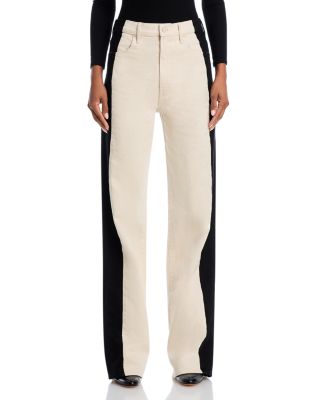 The Tuxedo Maven Heel High Rise Jeans in Sideswipe