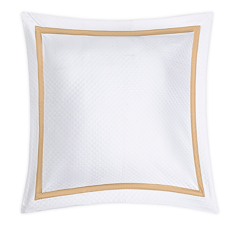 Matouk Lowell Diamond Matelasse Euro Sham In Ambrose