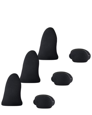 Step Cotton Blend Solid Medium Cut No Show Socks, Pack of 3