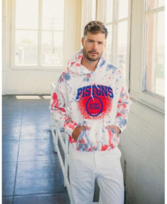  Unisex NBA Detroit Pistons Tie Dye Hoodie
