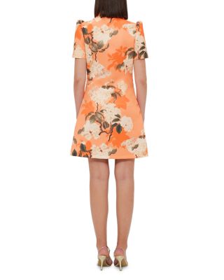 Brooke Hydrangea Mini Dress