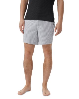 Onia - Charles Stripe Regular Fit 5" Swim Trunks