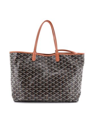 Pre-Owned Goyard Pm Saint Louis Tote Coated Canvas