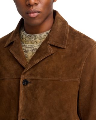 Regular Fit Suede Jacket