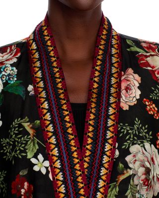 Merhawi Silk Reversible Kimono