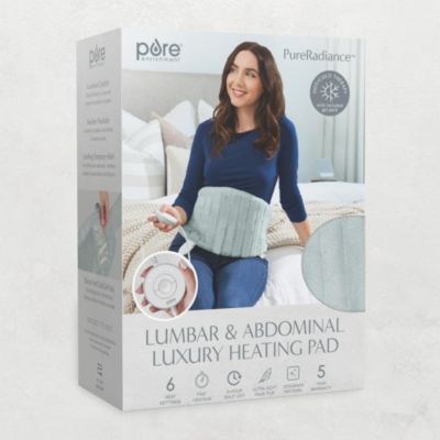 PureRadiance Lumbar &amp; Abdominal Luxury Heating Pad