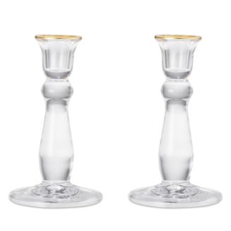 AERIN Sancia Tall Taper Candleholders, Set of 2