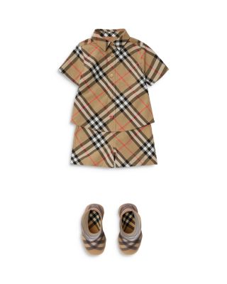 Boys' Owen Burberry Check Shirt - Baby 