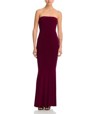 Norma Kamali - Strapless Fishtail Gown