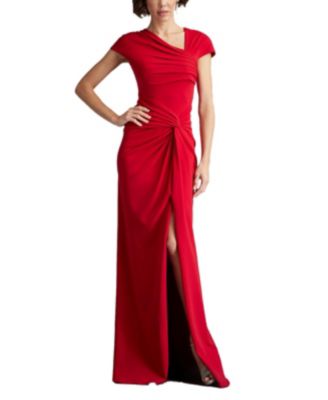 Tadashi Shoji - Russo Asymmetric Twist-Knot Gown
