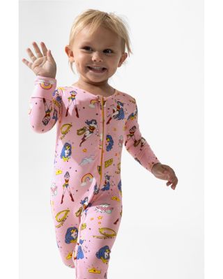 Bear Girls' Wonder Woman Convertible Footie - Baby