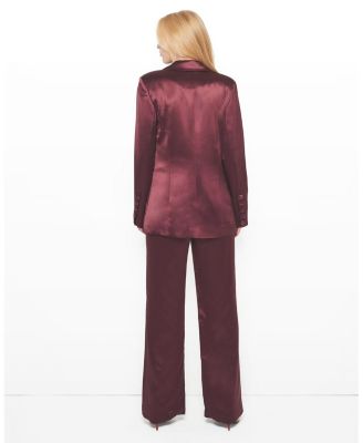 Collins Satin Boyfriend Blazer