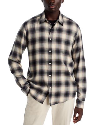 BOSS - Plaid Regular Fit Button Down Shirt