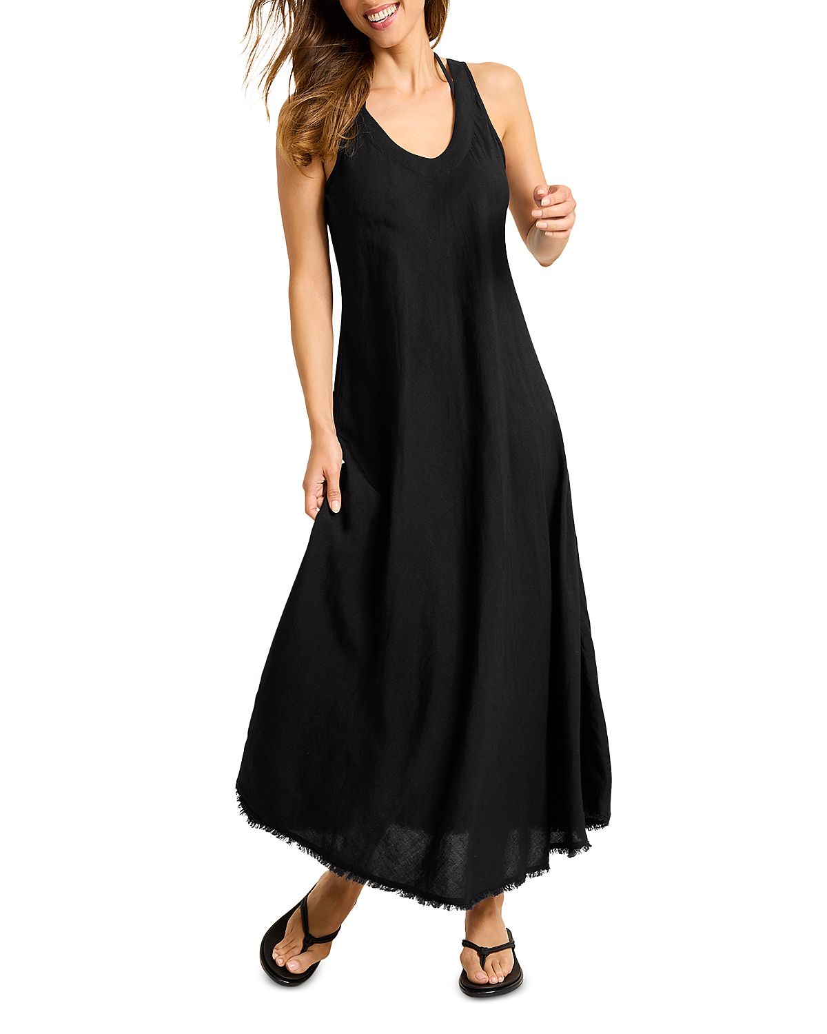 Tommy Bahama St Lucia Bias Cut Maxi Dress Swim Cover-Up