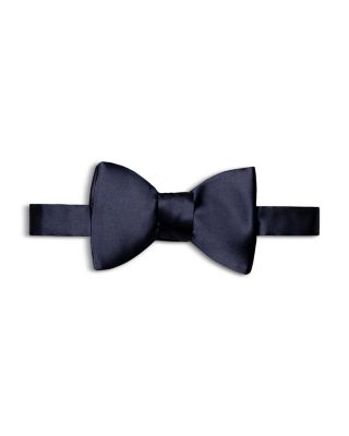 Satin Self Tied Bow Tie