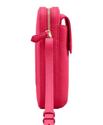 Leather Zip Phone Pouch