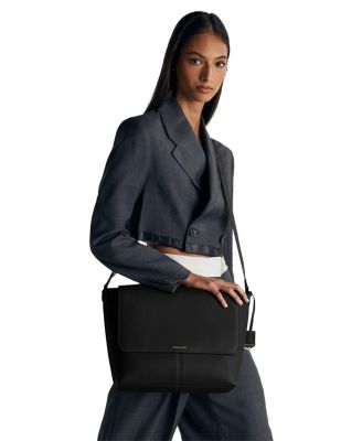 Leather Flaire Messenger Bag