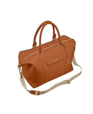 Large Leather Weekender Bag