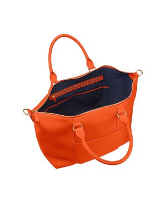 Large Leather Weekender Bag