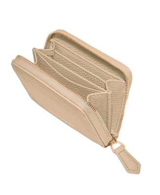 Small Leather Zip Wallet
