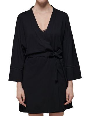 Simone Perele Aurore Kimono In Black