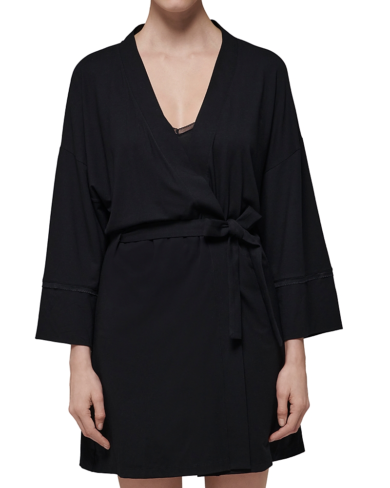Simone Perele Aurore Kimono In Black
