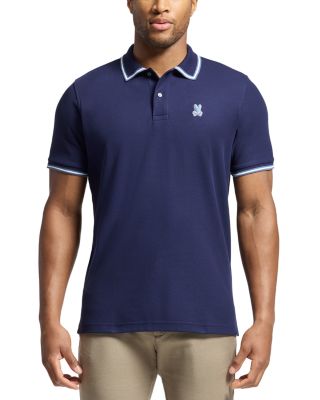 Psycho Bunny - Foxton Pima Cotton Piqu&eacute; Tipped Polo