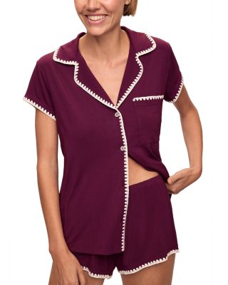 Frida Whipstitch Short Pajama Set