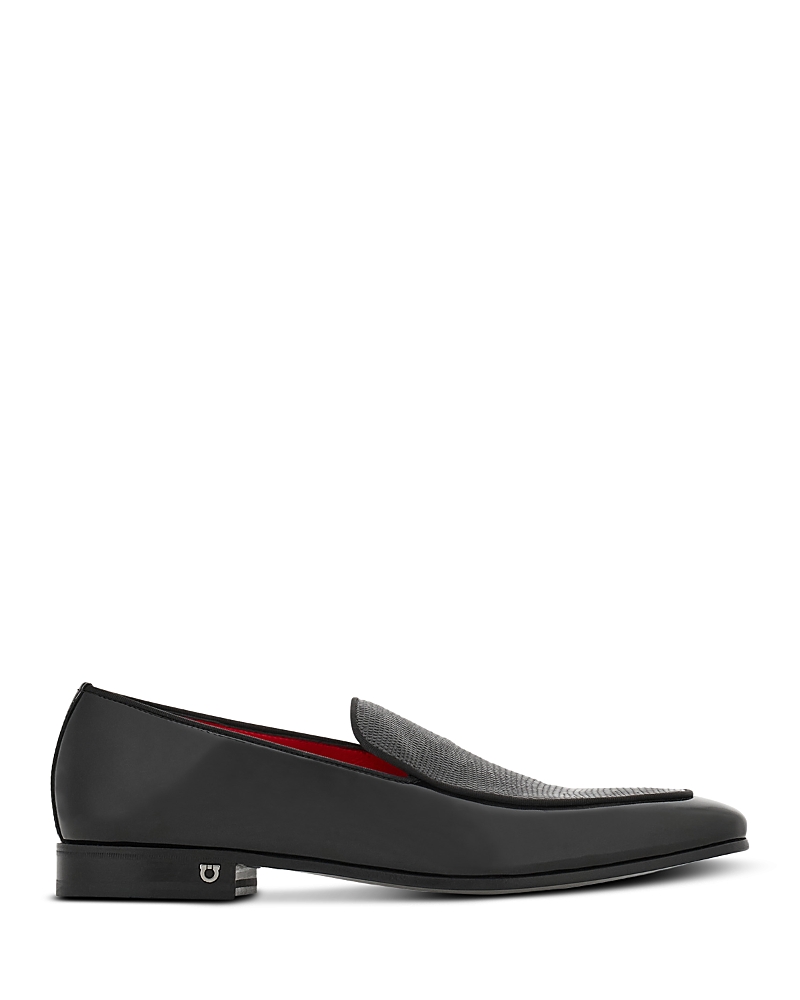 Ferragamo Sleek Loafers In Black