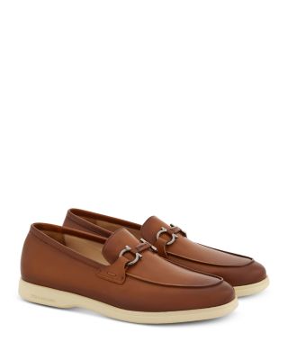 Men's Gancini Leather Loafers 