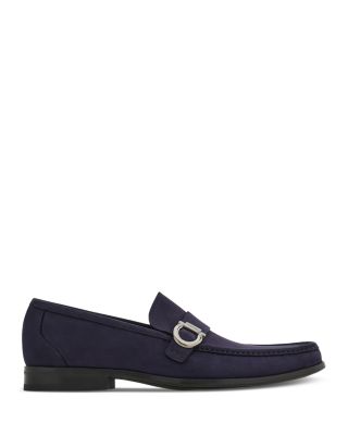 Ferragamo - Men's Moccasin Loafers with Gancini Ornament