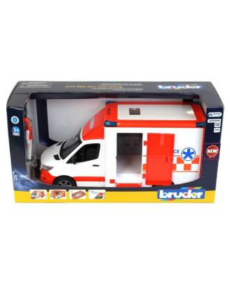  1/16 Mercedes-Benz Sprinter Ambulance with Driver by Mercedes-Benz Sprinter Autotransporter with Roadster by Ages 4 Years +