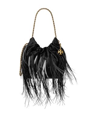 Tory Burch - Fleming Feather Mini Hobo Bag