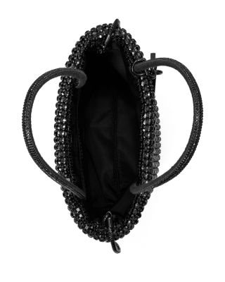 Night Owl Crystal Embellished Mini Tote